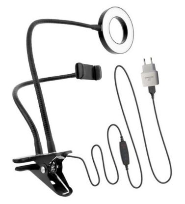 تصویر  رینگ لایت 9 سانتی متر مدل Live Stream