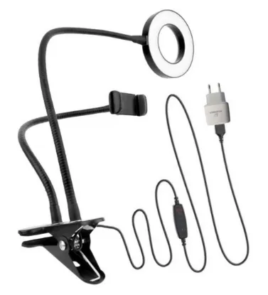 تصویر  رینگ لایت 9 سانتی متر مدل Live Stream