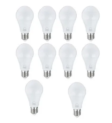 تصویر  لامپ ال ای دی بروکس مدل 10W 5322-A60 بسته 10 عددی