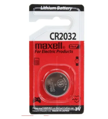 تصویر  باتری سکه ای مکسل مدل CR2032