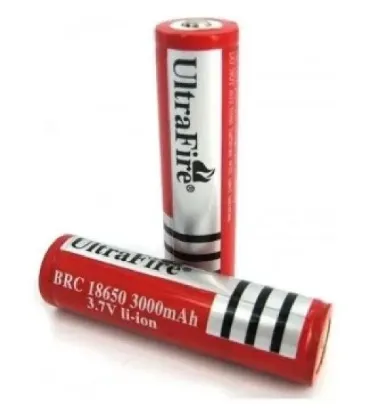 تصویر  باتری لیتیومی قابل شارژ مدل UltraFire 18650