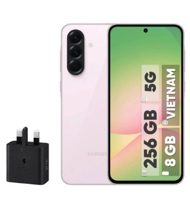 تصویر  گوشی موبایل سامسونگ مدل گلکسی A56 5G ظرفیت 256 گیگابایت رم 12 گیگابایت به همراه شارژر 45 وات سامسونگ - ویتنام