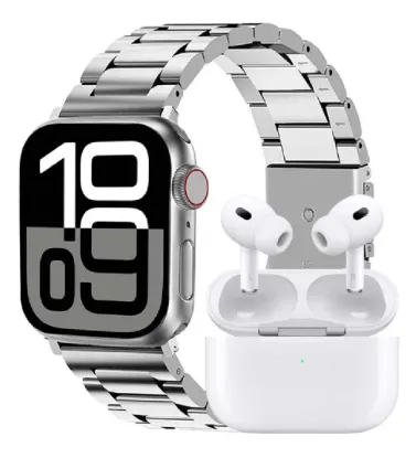 تصویر  ساعت هوشمند ورنا W46 Max به همراه هندزفری