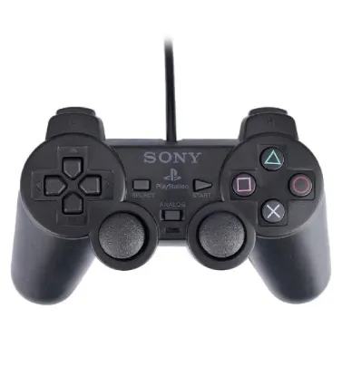 تصویر  دسته بازی سونی پلی استیشن 2 مدل دوال شاک