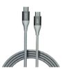 تصویر  کابل شارژ USB-C 60W به USB-C کیو سی وای مدل DC21 طول کابل 1.2 متر