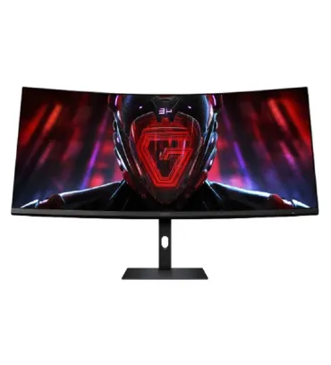 تصویر مانیتور خمیده گیمینگ شیائومی مدل G34WQi سایز 34 اینچ