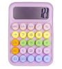 تصویر  ماشین حساب فانتزی سایز بزرگ دکمه رنگی مدل 817