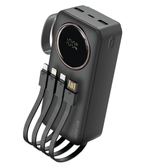 تصویر  پاوربانک 22.5W گرین لاین مدل Power Pulse ظرفیت 30000 میلی آمپر ساعت