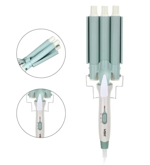 تصویر  فر کننده و حالت دهنده مو وی جی ار مدل V-595