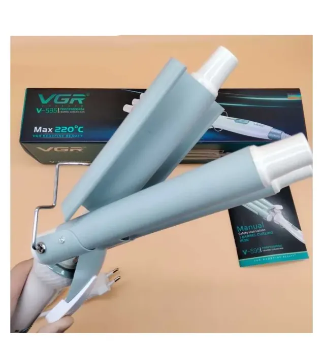 تصویر  فر کننده و حالت دهنده مو وی جی ار مدل V-595