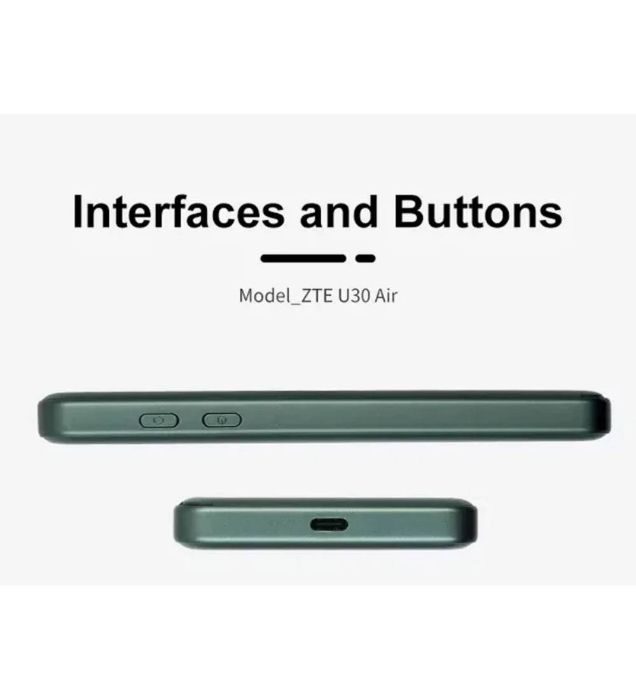 تصویر  مودم همراه زد تی ای 5G مدل u30 air