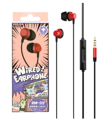 تصویر  هندزفری باسیم ریمکس مدل RM-512