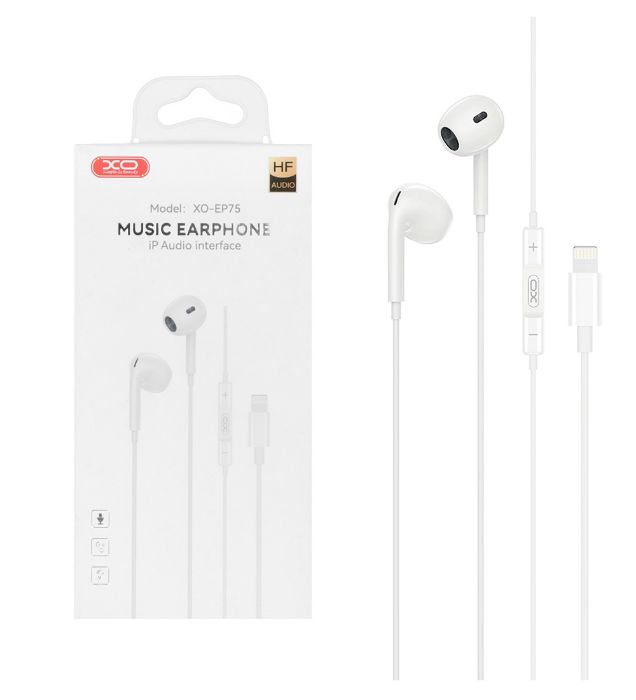 تصویر  هندزفری باسیم ایکس اُ مدل EP75