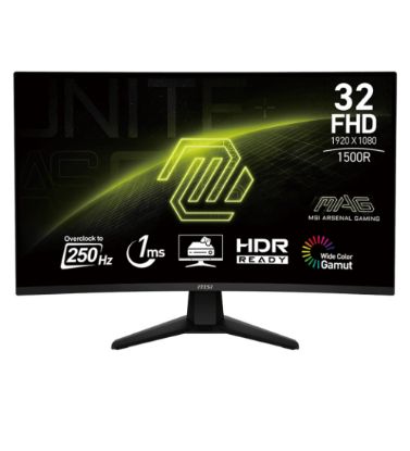 تصویر  مانیتور خمیده گیمینگ ام اس آی مدل MAG 32C6X سایز 32 اینچ