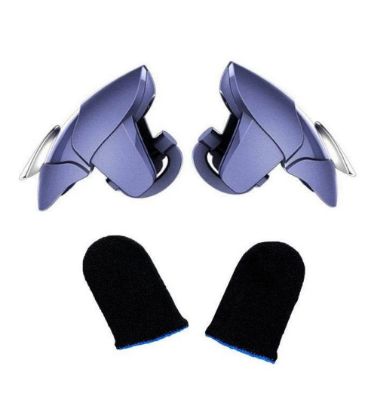 تصویر  دسته بازی موبایل پابجی مدل Game_Club به همراه آستین کنترل کننده انگشت