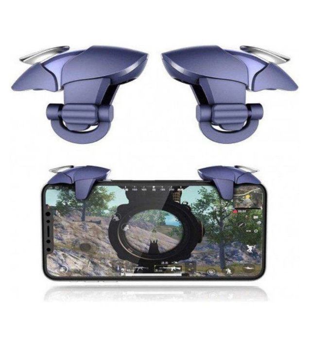 تصویر  دسته بازی موبایل پابجی مدل Game_Club به همراه آستین کنترل کننده انگشت