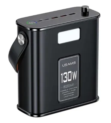 تصویر  پاوربانک 130W یوسامس مدل USAMS-ST STXLOGTC01 ظرفیت 80000 میلی آمپر ساعت