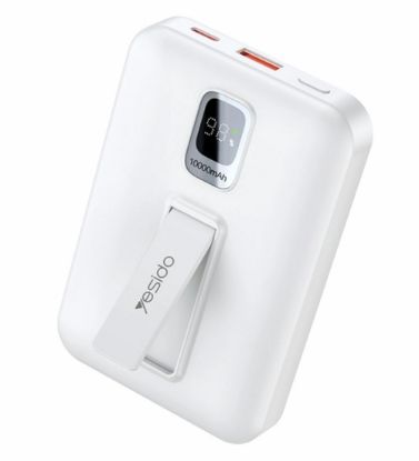 تصویر  پاوربانک وایرلس 20W یسیدو مگ سیف مدل YP45 ظرفیت 10000 میلی آمپر ساعت