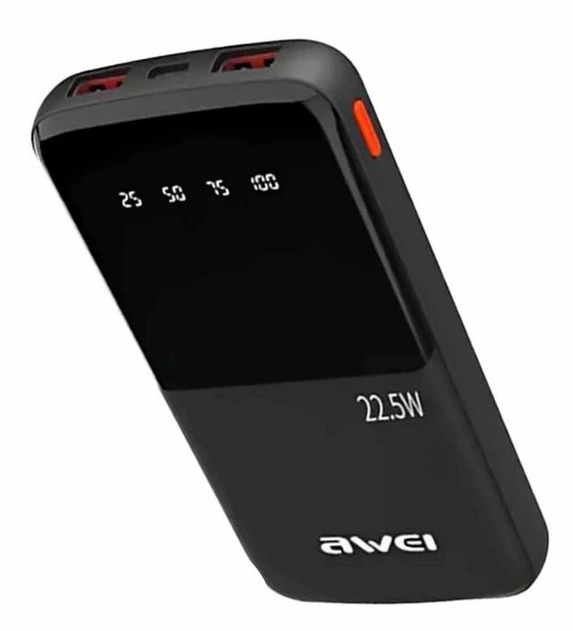 تصویر  پاوربانک 22.5W اوی مدل P10K ظرفیت 10000 میلی آمپر ساعت