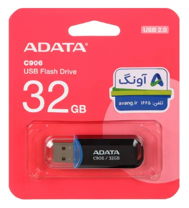 تصویر  فلش مموری ای دیتا مدل C906 ظرفیت 32 گیگابایت