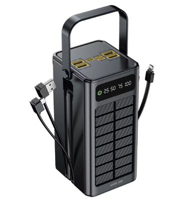 پاوربانک گرین لاین مدل GL-PX50 ظرفیت 60000 میلی آمپر ساعت به همراه پنل خورشیدی