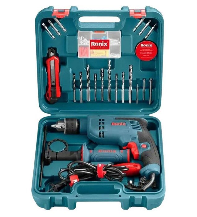 تصویر  ست دریل برقی رونیکس 33 عددی مدل RS-0008