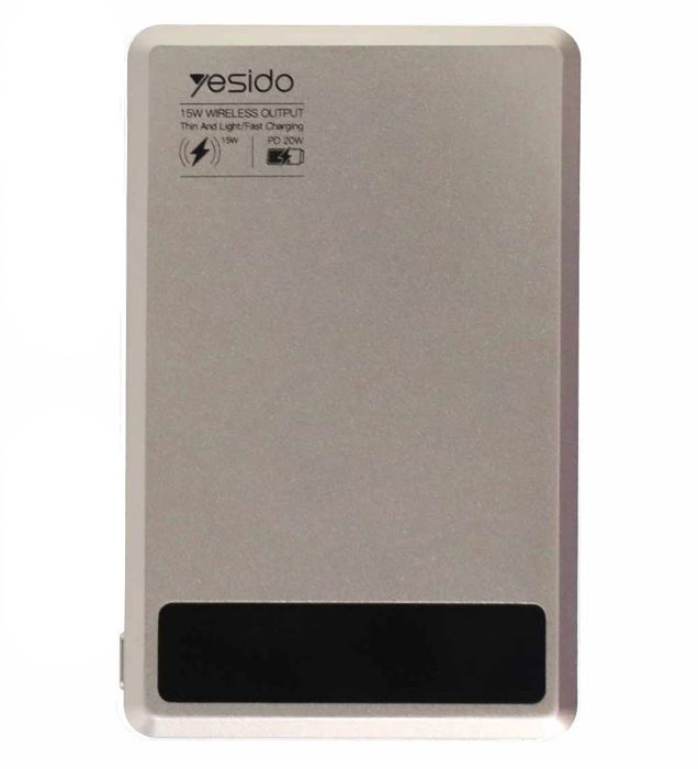 تصویر  پاوربانک 20W یسیدو مدل YP66 ظرفیت 5000 میلی آمپر ساعت