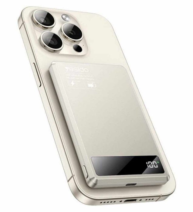 تصویر  پاوربانک 20W یسیدو مدل YP66 ظرفیت 5000 میلی آمپر ساعت