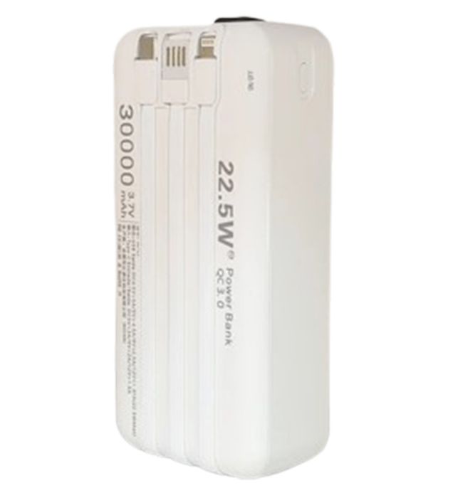 تصویر  پاوربانک 22.5W پی جی ام مدل KC-23 ظرفیت 30000 میلی‌آمپرساعت