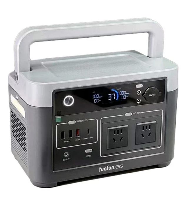 تصویر  پاوربانک استیشن مدل Hrafon-ESS-P600 ظرفیت 300 هزار میلی آمپر ساعت