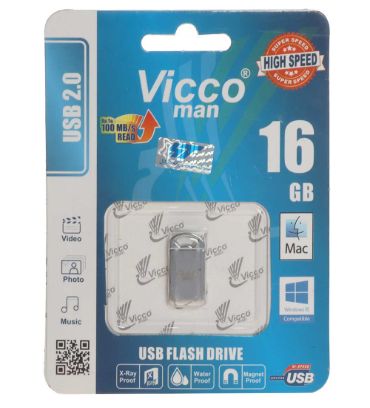 فلش مموری ویکومن مدل VC343 USB 2.0 ظرفیت 128 گیگابایت