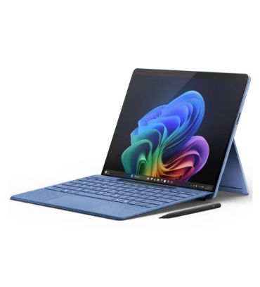 تبلت مایکروسافت مدل سرفیس پرو 11 Snapdragon X Elite OLED ظرفیت 1 ترابایت رم 16 گیگابایت به همراه کیبورد Surface Pro Flex و قلم Slim Pen 2