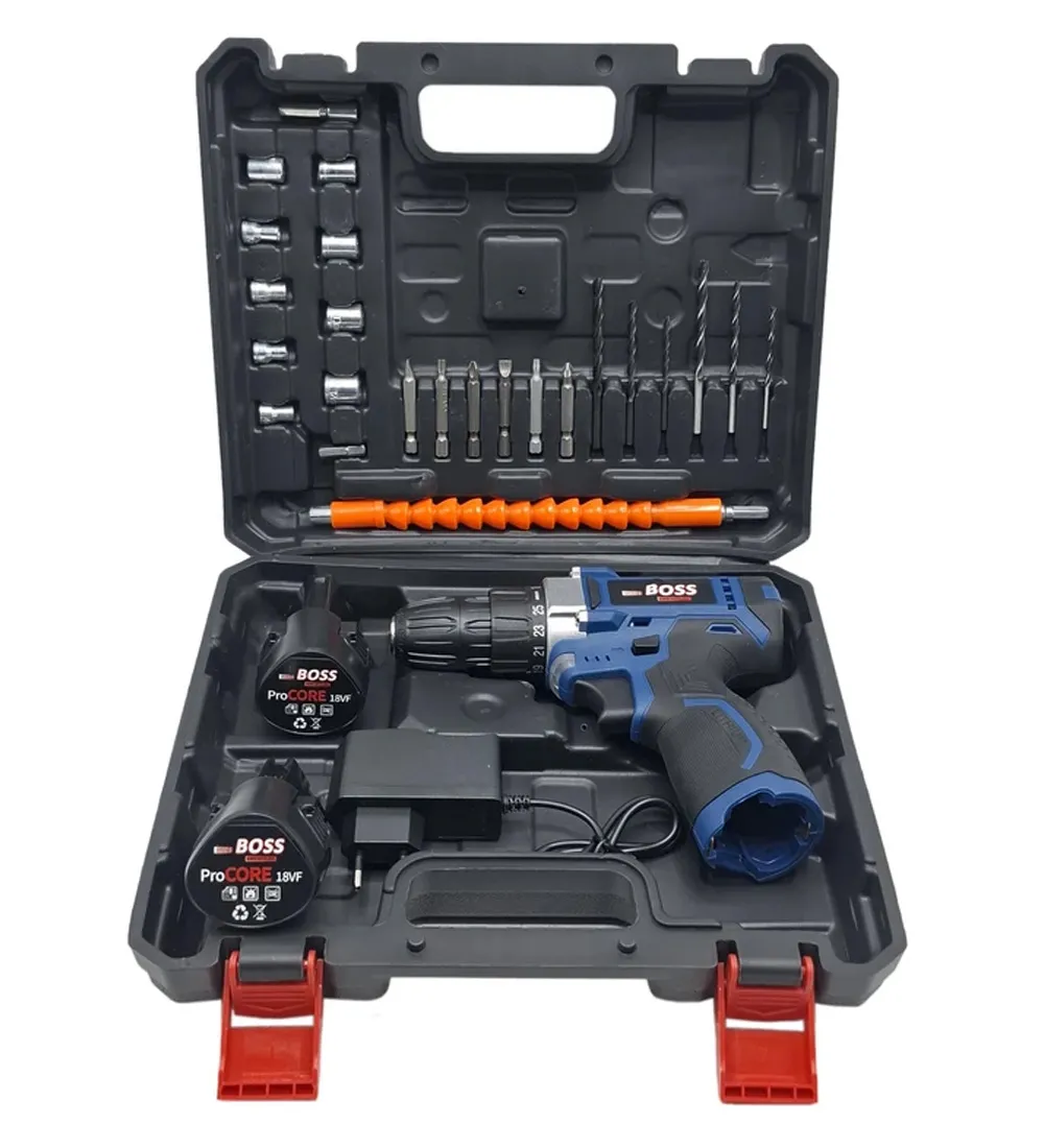 تصویر  دریل پیچ گوشتی شارژی باس 29 عددی مدل LIFE_STYLE 18V کد 2