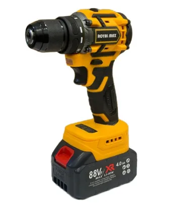 تصویر  دریل پیچ گوشتی شارژی براشلس رویال مکس مدل 118VOLT