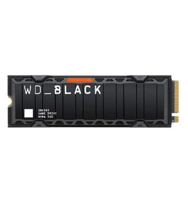 هارد SSD اینترنال وسترن دیجیتال مدل WD BLACK SN850X Heatsink M.2 2280 ظرفیت 4 ترابایت