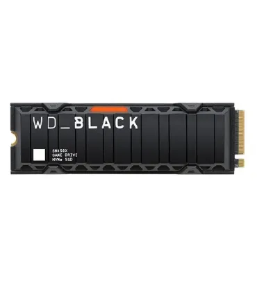 تصویر  هارد SSD اینترنال وسترن دیجیتال مدل WD BLACK SN850X Heatsink M.2 2280 ظرفیت 4 ترابایت