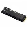 تصویر  هارد SSD اینترنال وسترن دیجیتال مدل WD BLACK SN850X Heatsink M.2 2280 ظرفیت 4 ترابایت