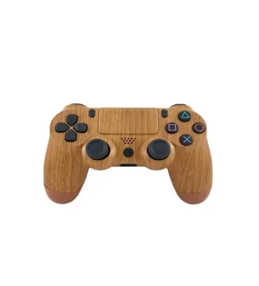 تصویر دسته بازی سونی پلی استیشن 4 مدل Dual Shock طرح چوب