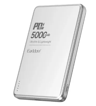 تصویر پاور بانک 20W ارلدام مدل ET-PD53 ظرفیت 5000 میلی آمپر ساعت
