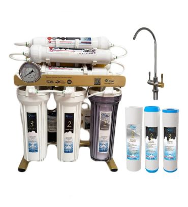 دستگاه تصفیه کننده آب  اس اس وی مدل MaxGold N 2W X1055 +3F به همراه شیر دوکاره و فیلتر