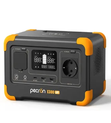 تصویر  پاور استیشن پکرون مدل E300 LFP 600W ظرفیت 15000 میلی آمپر ساعت