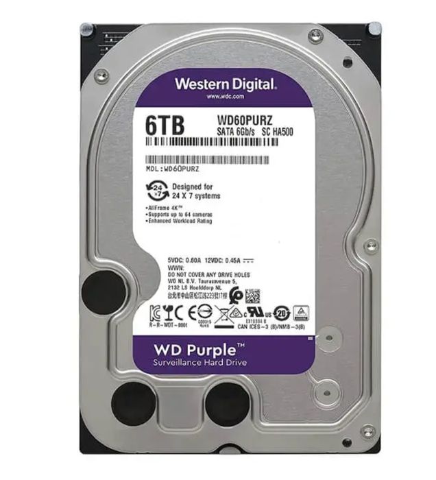 گوشی موبایل وسترن دیجیتال wd purple نمای ۲