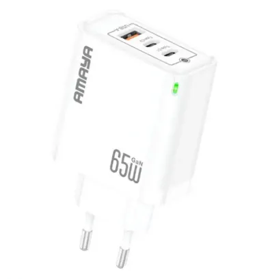 تصویر شارژر دیواری 65W آمایا مدل ACW-E102T