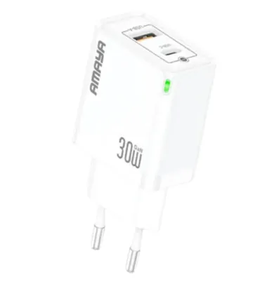 تصویر شارژر دیواری 30W آمایا مدل ACW-E46DC