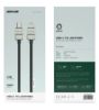 تصویر  کابل شارژ فست تایپ سی به لایتنینگ گرین لاین مدل Electroplated Braided Cable طول 1 متری