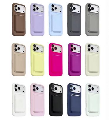 قاب محافظ سیلیکونی با ولت مگ سیف برای گوشی آیفون iPhone 16 Pro Max
