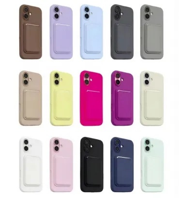 تصویر  قاب محافظ سیلیکونی با ولت مگ سیف برای گوشی آیفون iPhone 16