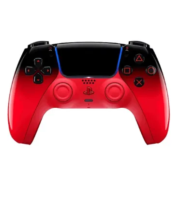 تصویر دسته بازی PS5 مدل DualSense Hyperpop Techno Red
