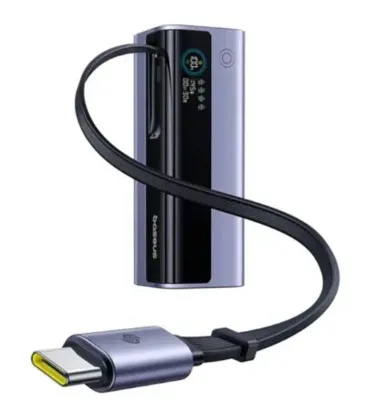 تصویر پاوربانک 100W باسئوس مدل EnerGeek GR11 ظرفیت 10000 میلی آمپر ساعت