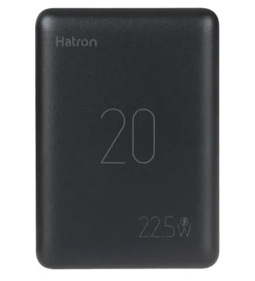 تصویر  پاوربانک 22.5W هترون مدل HPB2060ME ظرفیت 20000 میلی آمپر ساعت